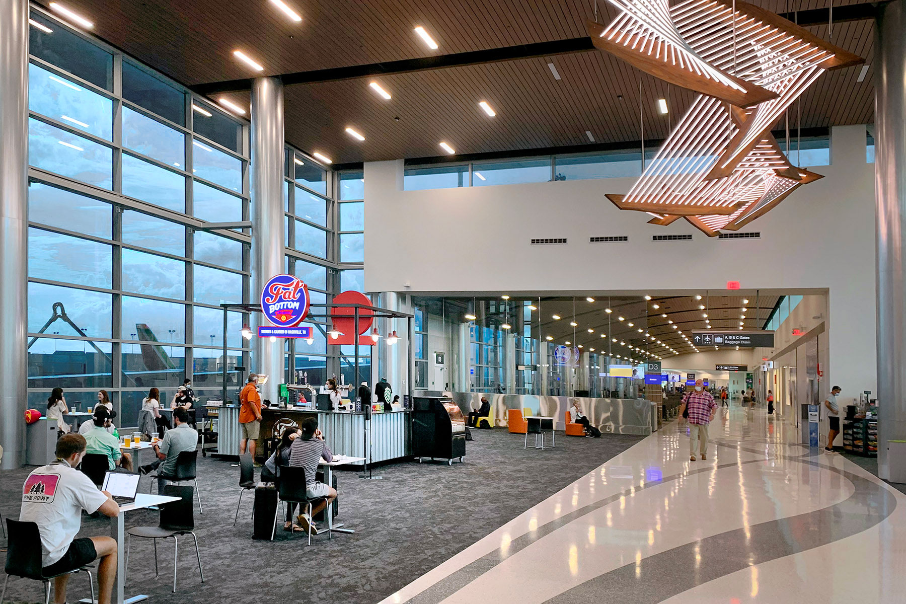 Sustainable Design Takes Flight at Nashville International Airport’s New Concourse D
