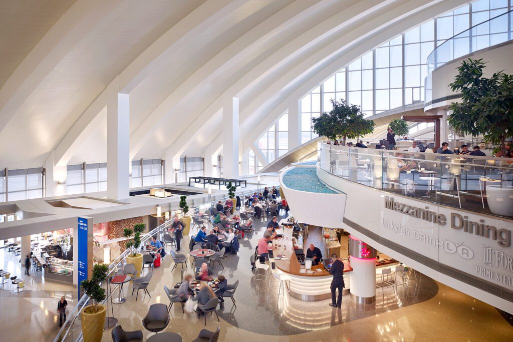 Tom Bradley International Terminal At Lax Fentress Architects