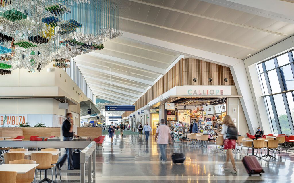 Concourse E Extension At PDX - Fentress Architects