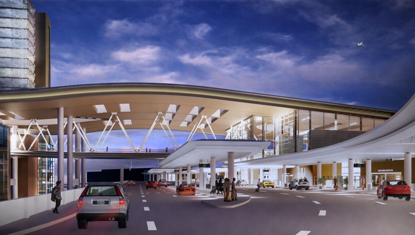 New Central Terminal + International Arrivals Facility at BNA Image