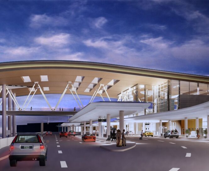 New Central Terminal + International Arrivals Facility at BNA Image