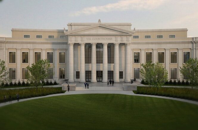 GSA Unveils Design for New Federal Courthouse in Huntsville Image
