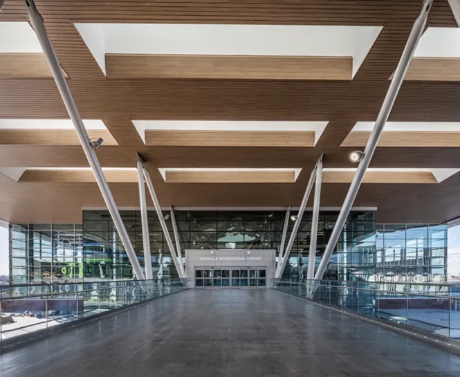 The Nashville International Airport Terminal Lobby and International Arrivals Facility Team Reveals the New Grand Lobby Image